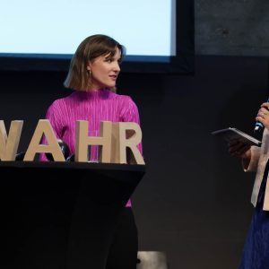 07.09.2026 / Studientag über Wahres und Unwahres /PFARRERINNEN- UND PFARRERVEREIN IN DER EVANGELISCHEN KIRCHE IN HESSEN UND NASSAU E.V. / Evangelische Frauen in Hessen und Nassau e.V. / jugend-kultur-kirche sankt peter / Preisverleihung Katharina-Zell-Preis an Sophie von der Tann (Journalistin, ARD-Korrespondentin) /Laudatio: Gesine Cukrowski (Schauspielerin, Aktivistin) /